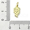 Brass Micro Pave Cubic Zirconia Pendants KK-H475-17G-01-3