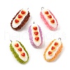 Opaque Resin Pendants CRES-D313-07P-1
