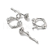Brass Toggle Clasps KK-B129-20P-2