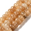 Watermelon Stone Glass Beads Strands G-G102-C01-01-1