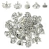 35Pcs 5 Styles Tibetan Style Alloy Pendants FIND-YW0005-32-1