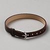 Flat PU Imitation Leather Cord Bracelets for Women Men BJEW-WH20008-03A-2