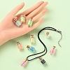 720Pcs 9 Color Luminous Transparent Glass Seed Beads DIY-YW0005-81-6
