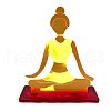 YOGA DIY Silicone Statue Molds DIY-G046-11-1