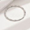 Retro Bamboo Hinged Bangles for Women TP7657-2-2