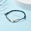 Natural Pearl Beads Bracelet BJEW-JB07473-2