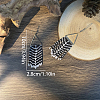 Bohemian Style Glass Seed Bead Tassel Dangle Earrings CI9921-2-3