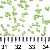 11/0 Grade A Baking Paint Glass Seed Beads SEED-S030-1035-4