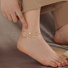 316L Surgical Stainless Steel Charm Anklets for Women FS-WG47470-02-1