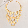 Arabian Style Metal Headbands Face Mask for Women KC5990-5
