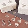 CREATCABIN 40Pcs 2 Style 304 Stainless Steel Pendants STAS-CN0001-20-4