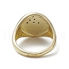 Brass with Cubic Zirconia Adjustable Rings RJEW-K257-57G-3