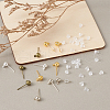 Craftdady Brass Ball Post Stud Earring Findings KK-CD0001-04-6