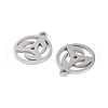 Non-Tarnish 316 Surgical Stainless Steel Charms STAS-C096-11E-P-2