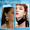 SUNNYCLUE 24Pcs 6 Styles 304 Stainless Steel Clip-on Earring Converters Findings STAS-SC0006-79-5