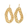 Brass Stud Earrings KK-K294-30G-1