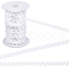 Gorgecraft 25M Nylon S Shaped Lace Ribbon OCOR-GF0003-60B-1