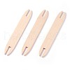 Wood Knitting Looms Shuttles TOOL-WH0112-01-1