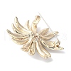 Sunflower Alloy Rhinestone Brooches for Backpack Clothes JEWB-F038-02LG-2