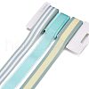 9 Yards 3 Styles Polyester Ribbon SRIB-A014-C06-1