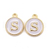 Golden Plated Alloy Charms ENAM-S118-01S-1