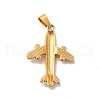PVD Vacuum Plating 201 Stainless Steel Pendants STAS-K250-29-2