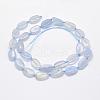 Natural Blue Lace Agate Beads Strands G-L464-37-3