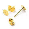 Iron Stud Earring Findings IFIN-Q001-01B-G-2