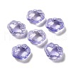 Transparent Glass Pendants GLAA-D025-08L-1