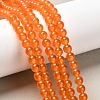 Natural & Dyed Malaysia Jade Bead Strands G-A146-6mm-A07-1