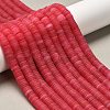 Natural White Jade Beads Strands G-P575-B14-6x1mm-07-1
