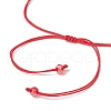 Electroplate Glass Beaded Braided Bead Bracelets BJEW-MZ00183-02-5