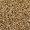 Plated Glass Cylinder Beads X-SEED-S047-E-005-3