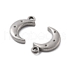 304 Stainless Steel Charms STAS-V002-03P-2