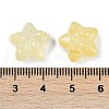 Transparent Spray Paint Glass Beads X1-GLAA-H035-02D-3