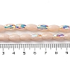 AB Color Plated Electroplate Beads Strands EGLA-H104-03B-4