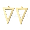 Brass Pendants KK-F880-08G-1