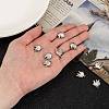 Tarnish Resistant 201 Stainless Steel Elephant Charms STAS-Q192-15-4