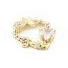 Brass Micro Pave Cubic Zirconia Pendants KK-K371-41B-G-2