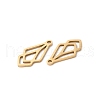 201 Stainless Steel Pendants STAS-I199-A06-G-3