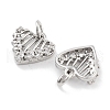 Brass Zircon Pendants KK-P271-24P-2
