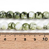 Baking Painted Glass Beads Strands X-DGLA-N003-8mm-C06-5