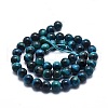 Natural Tiger Eye Bead Strands G-I224-02-6mm-2