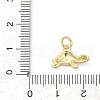 Brass Pave Cubic Zirconia Pendants KK-U062-60G-3