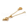 Rack Plating Brass Chain Extender KK-S366-11G-2