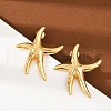 304 Stainless Steel Stud Earrings EJEW-K310-01G-1