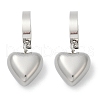 304 Stainless Steel Dangle Stud Earrings EJEW-V004-02P-4