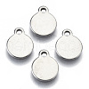 Non-Tarnish 201 Stainless Steel Charms STAS-R116-104-1
