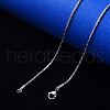 304 Stainless Steel Coreana Chain Necklace NJEW-S420-005D-P-4