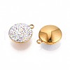 Ion Plating(IP) 201 Stainless Steel Charms STAS-N109-220G-2